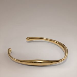 Gold Open Cuff Bracelet